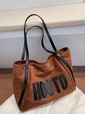 Felt Vintage Design Top Handle Bag - Women Tote Bags