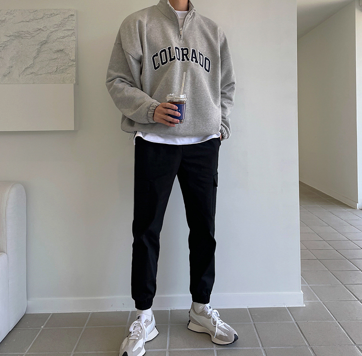 Maxct 4100 Half Zip-Up Colorado Turtleneck Sweater