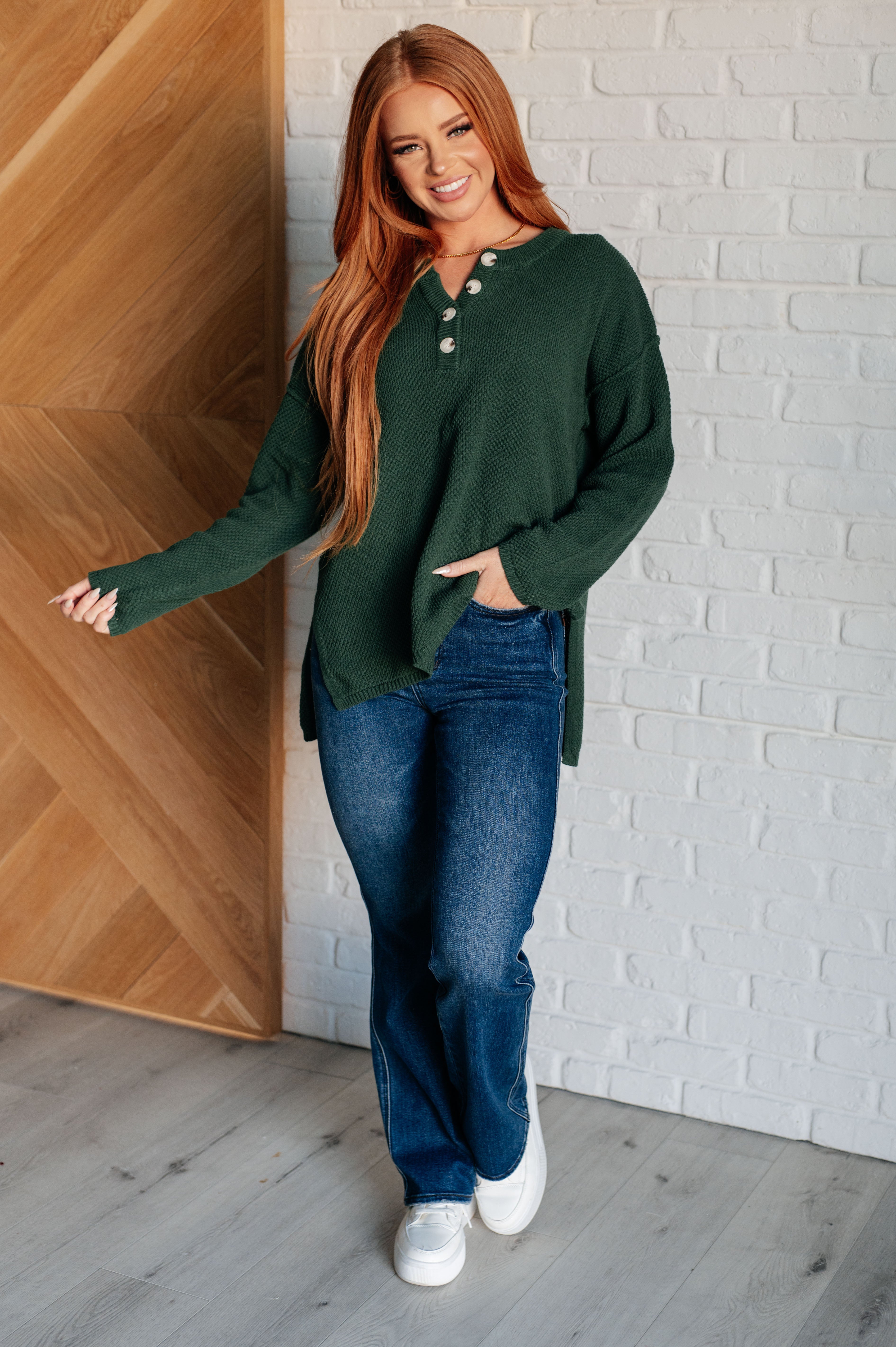 Maxct &Good Afternoon Henley Sweater