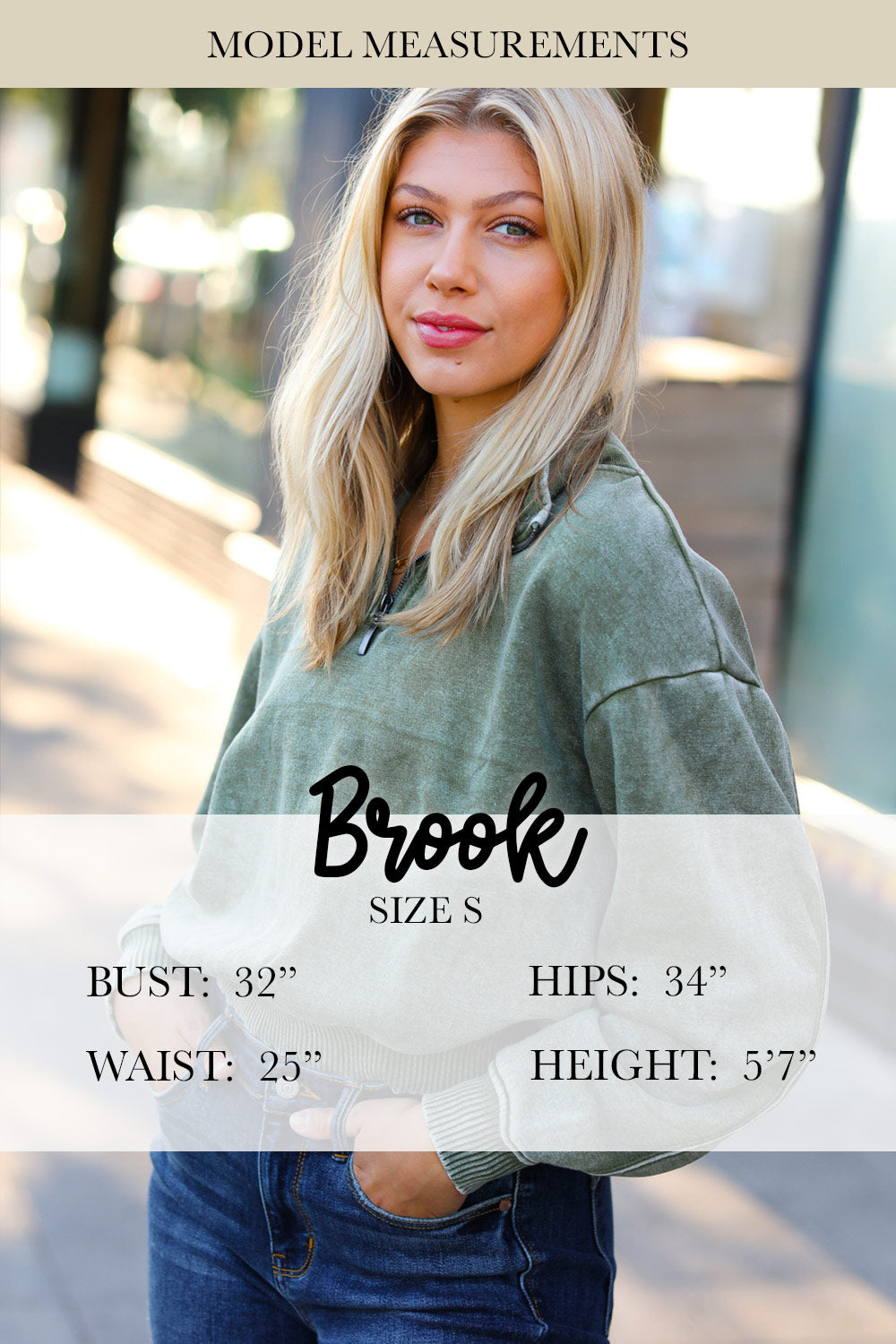 Maxct &Hello Beautiful Sand Front Seam V Neck Sweater