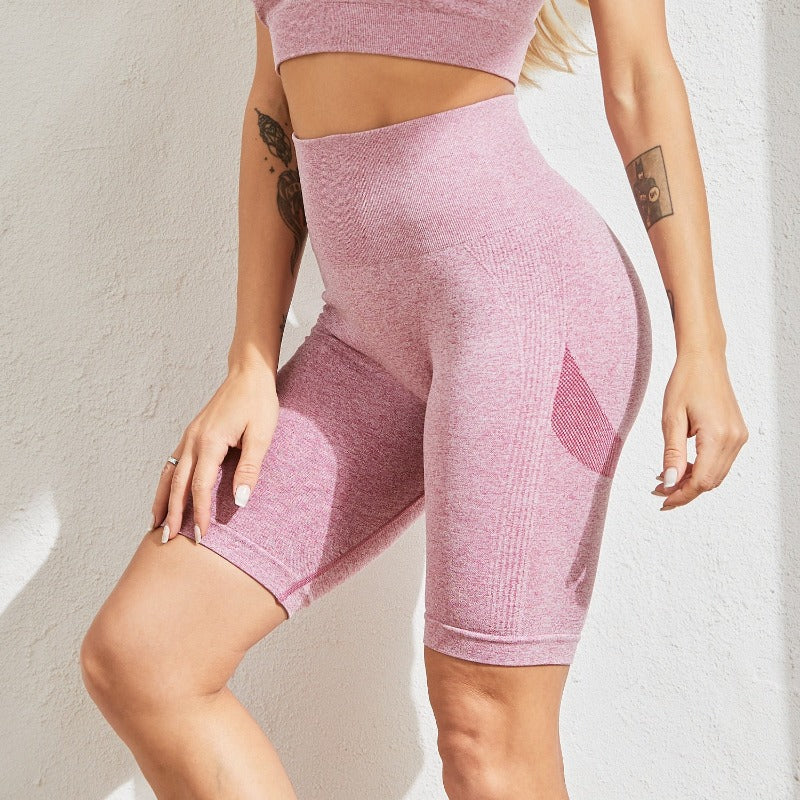 High Waisted Fitness Shorts for Women Maxct