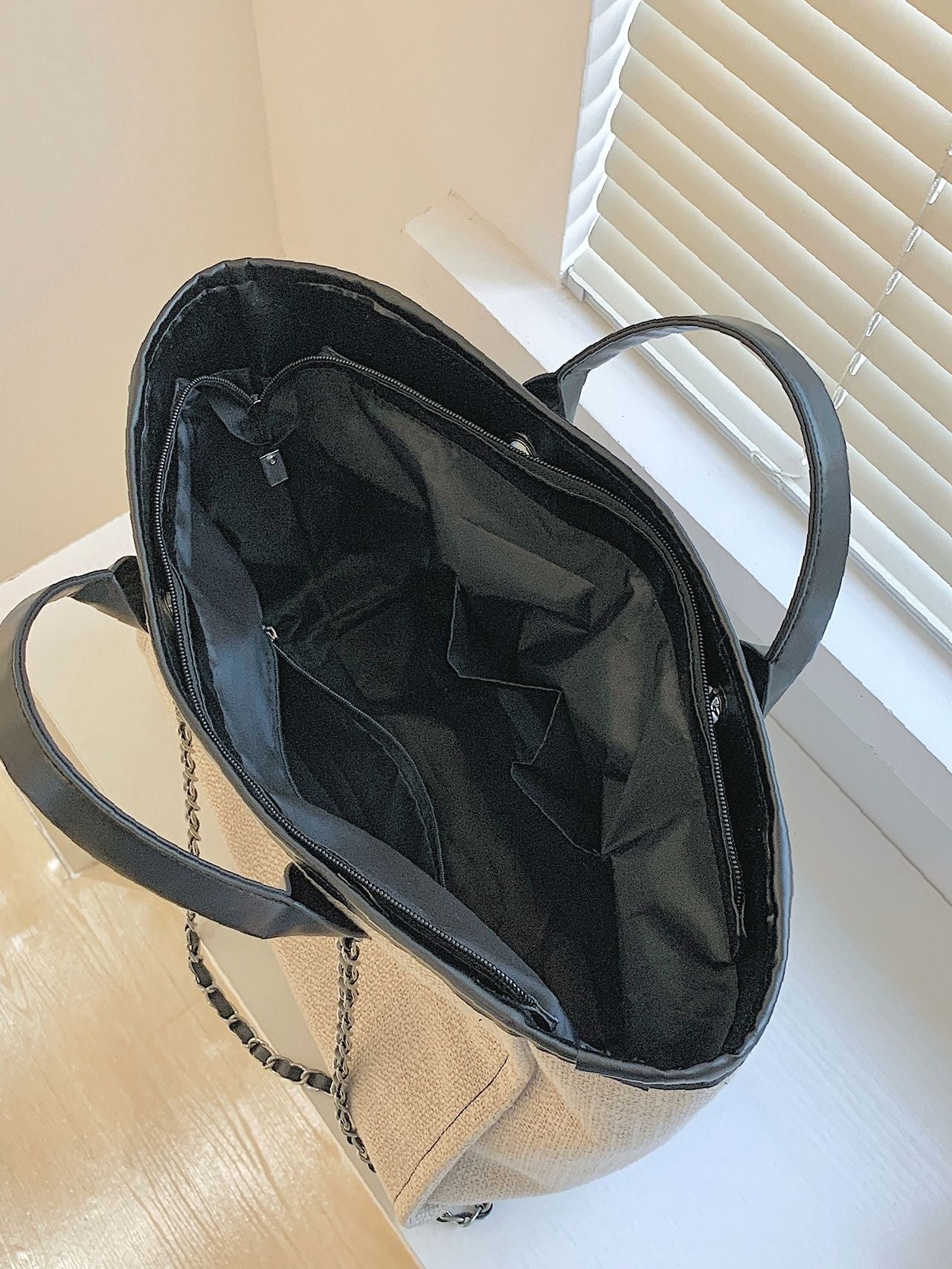 Maxct - Minimalist Chain Top Handle Bag  - Women Tote Bags