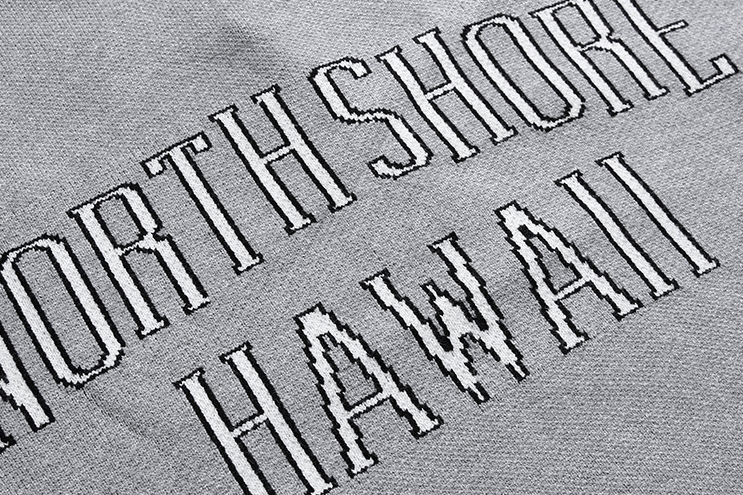 Maxct 6144 Knitted Hawaii Lettered Pullover Sweater