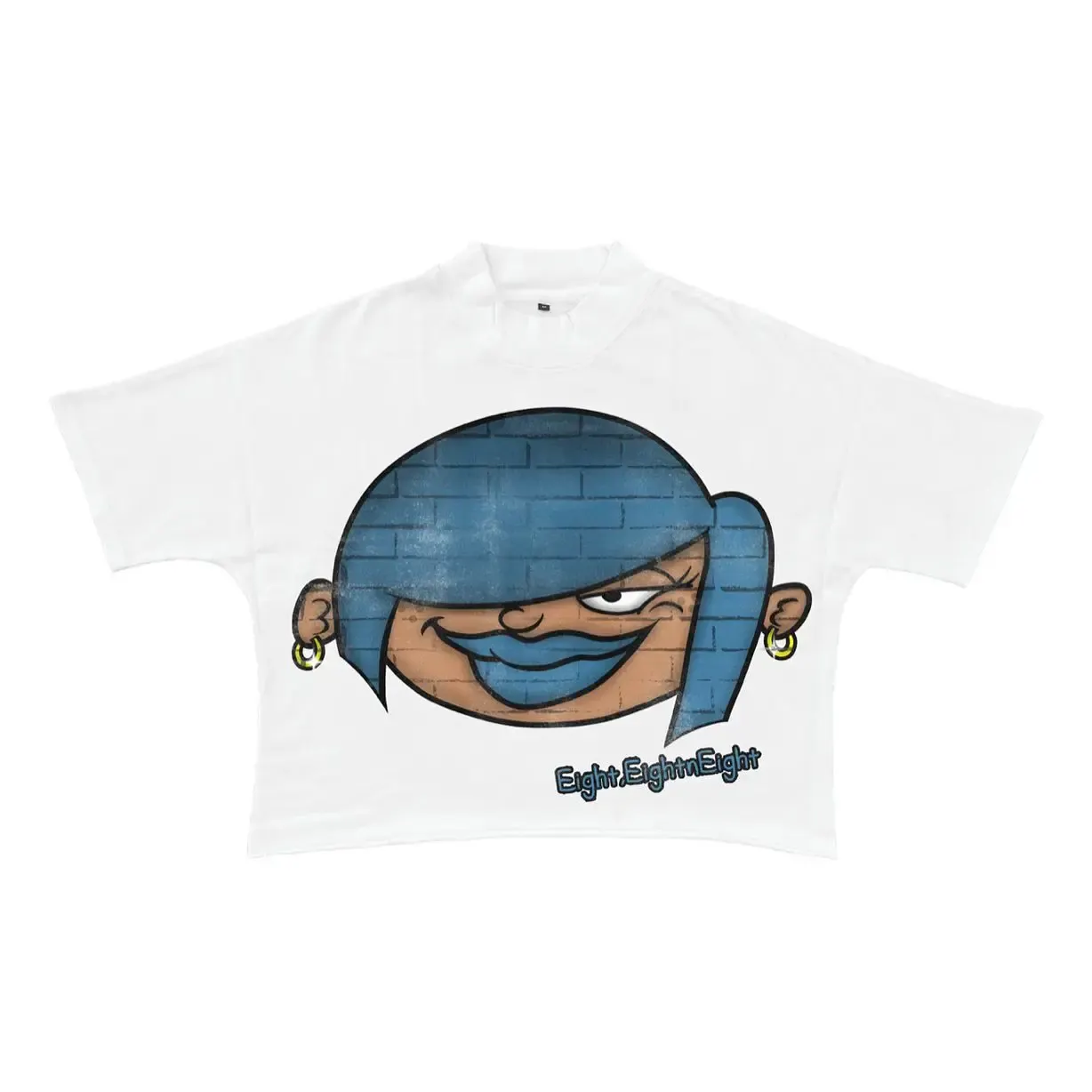 Anime Harajuku Cartoon Print T-shirt Women Y2k style top Street clothing Oversized T-shirt Goth T-shirt vintage women clothing