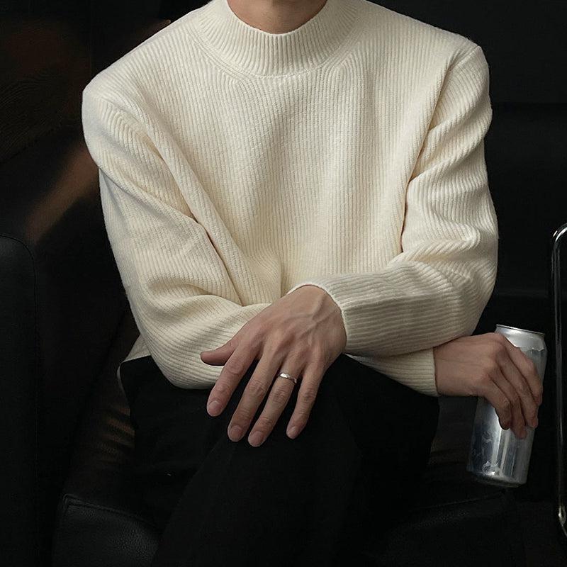 Maxct Stand Collar Bottoming Sweater