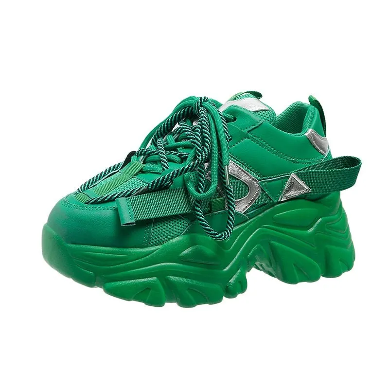 Platform Vulcanize Women's Chunky Sneakers Maxct