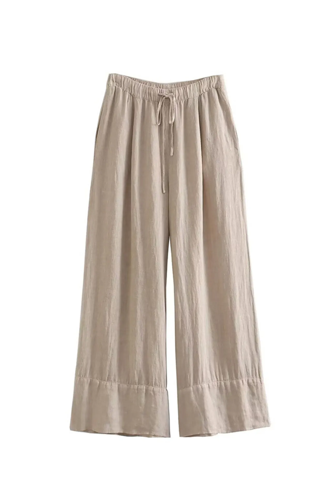 Maxct Linen Crisscross Halterneck Tank Pants Suits