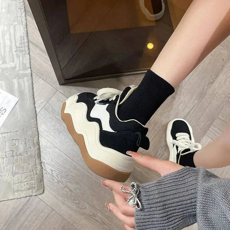 Platform Sneakers for Women - Wave Style Maxct