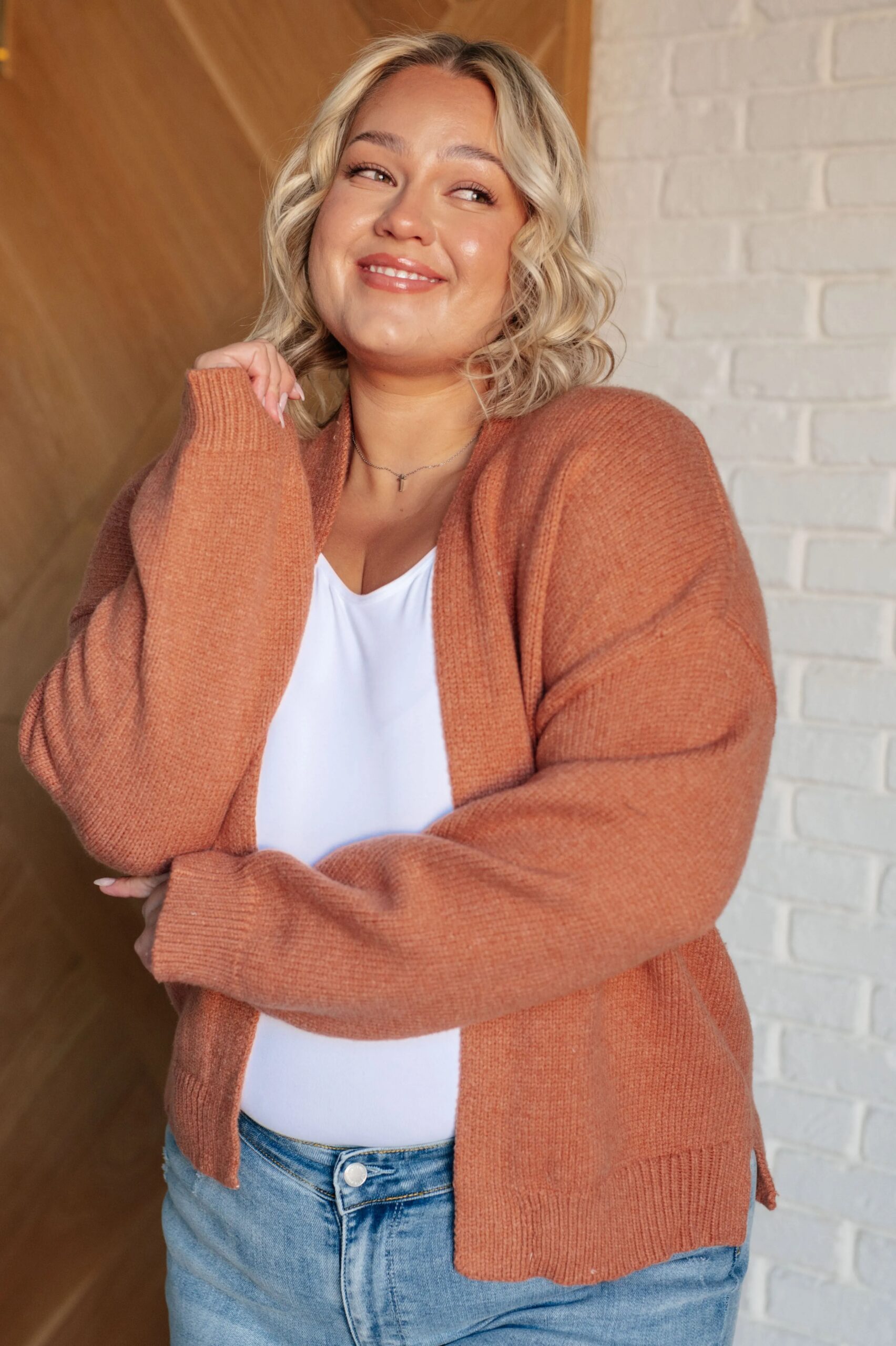 Maxct &Wait for True Love Open Front Cardigan