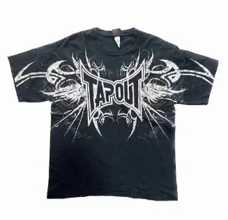 Maxct Y2K Retro American Casual Hip-hop Splicing Clothing Vintage Aesthetic Gothic Fashion Sports High Street Jersey T-shirt Man