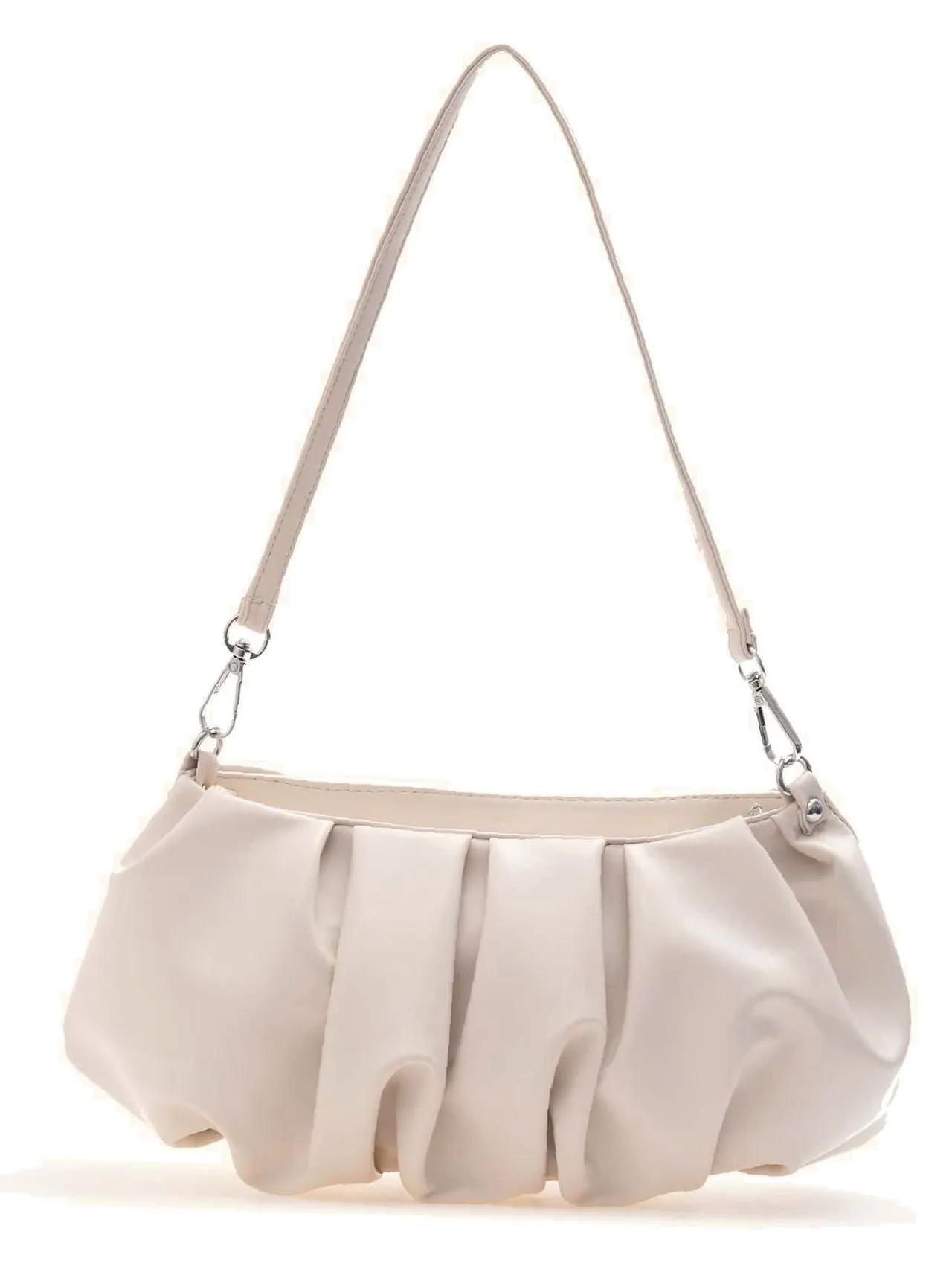 Bag For Love - Minimalist Ruched Bag  - Women Maxct Bags