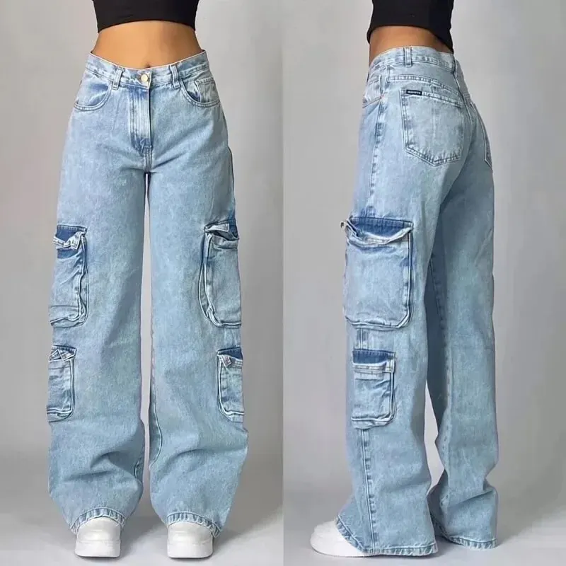 High Waisted Jeans Baggy - true deals club
