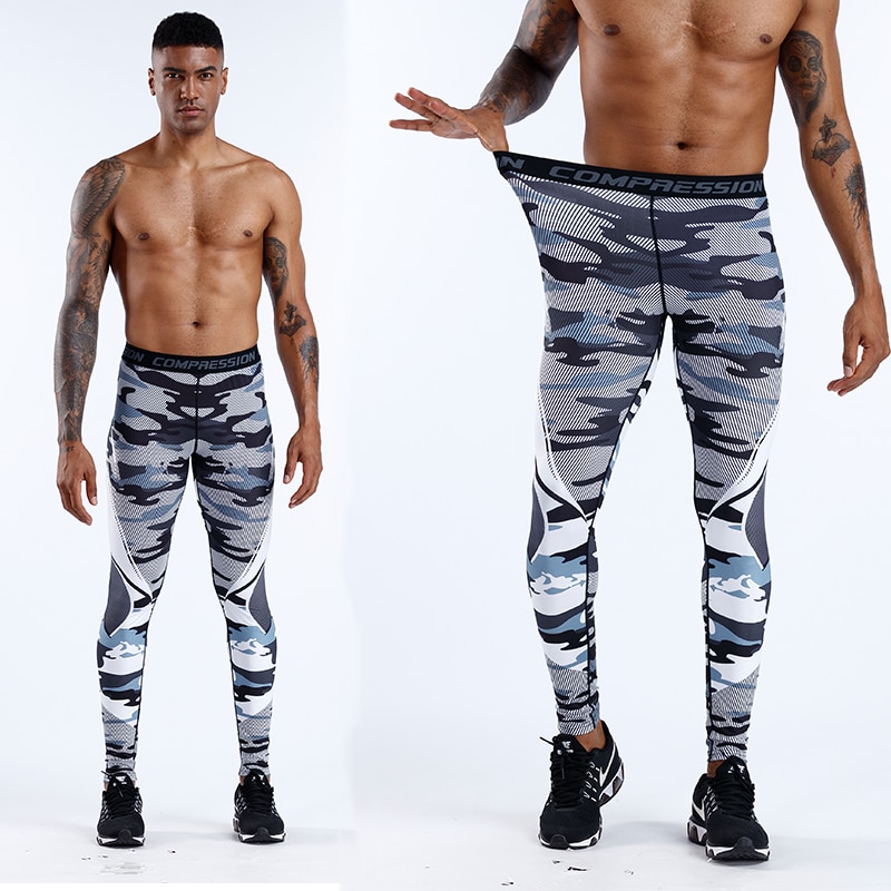 Men's Quick Dry Running Leggings Gym Fitness & Workout