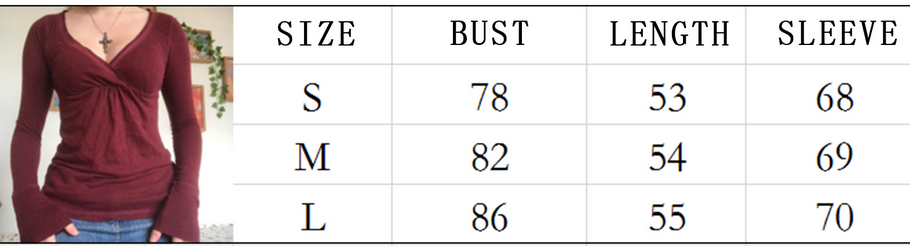 Y2K Fairy 90s Vintage V Neck Crop Tops Women 00s Retro Cottage Grunge T-shirt Autumn Ribbed Knitted Long Sleeve Slim Fit Tees