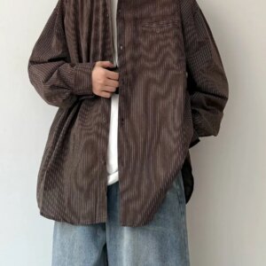 EVER Autumn Vintage Cotton Shirt Maxct