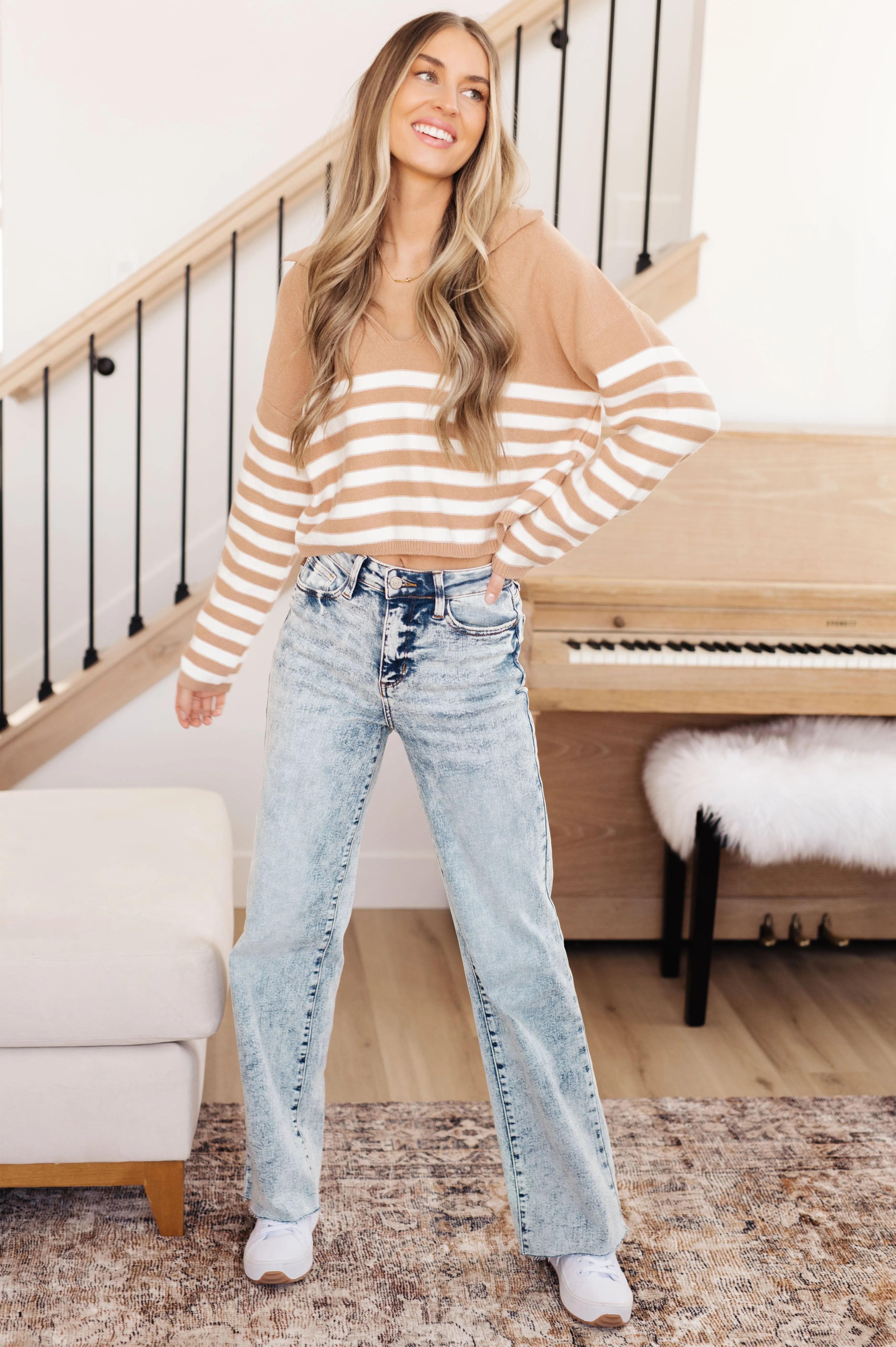 Maxct &Memorable Moment Striped Sweater