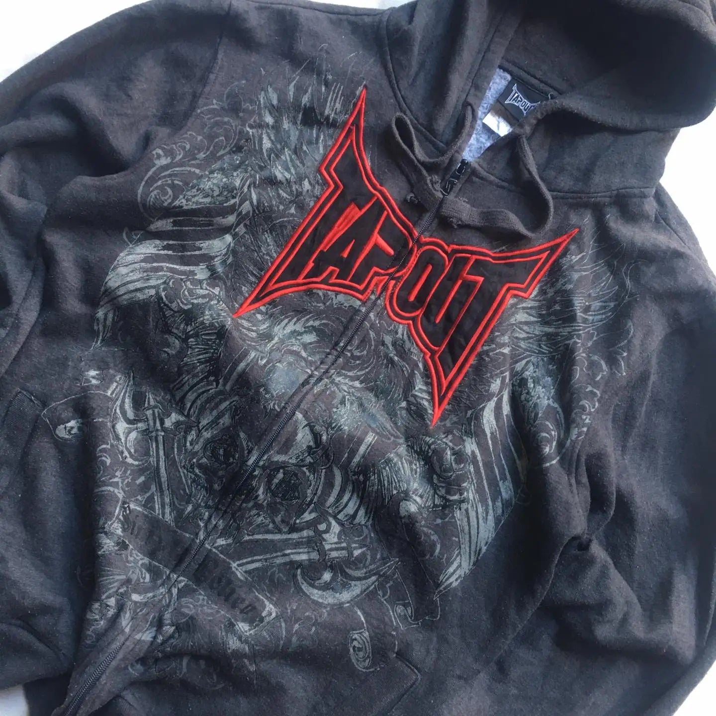 Maxct Streetwear Men Women Clothes Zipper Hoodie Y2K Sweatshirt Hip Hop Letter Embroidery Jacket Retro Pattern Oversized Hoodie 1017