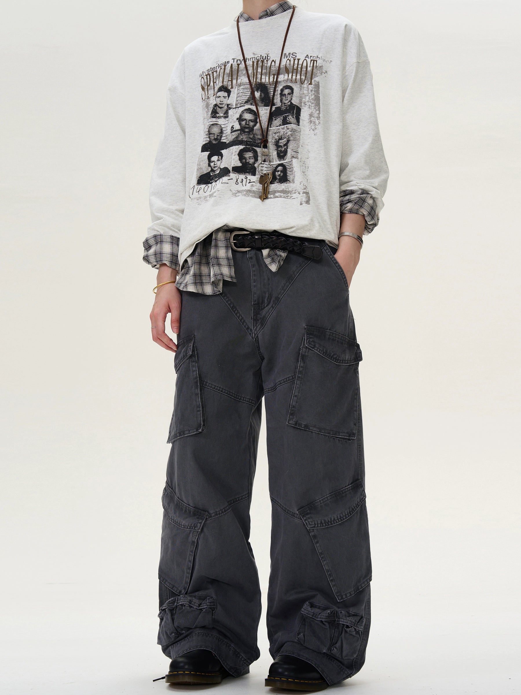 Madwitch Positioned Pockets Pants Maxct
