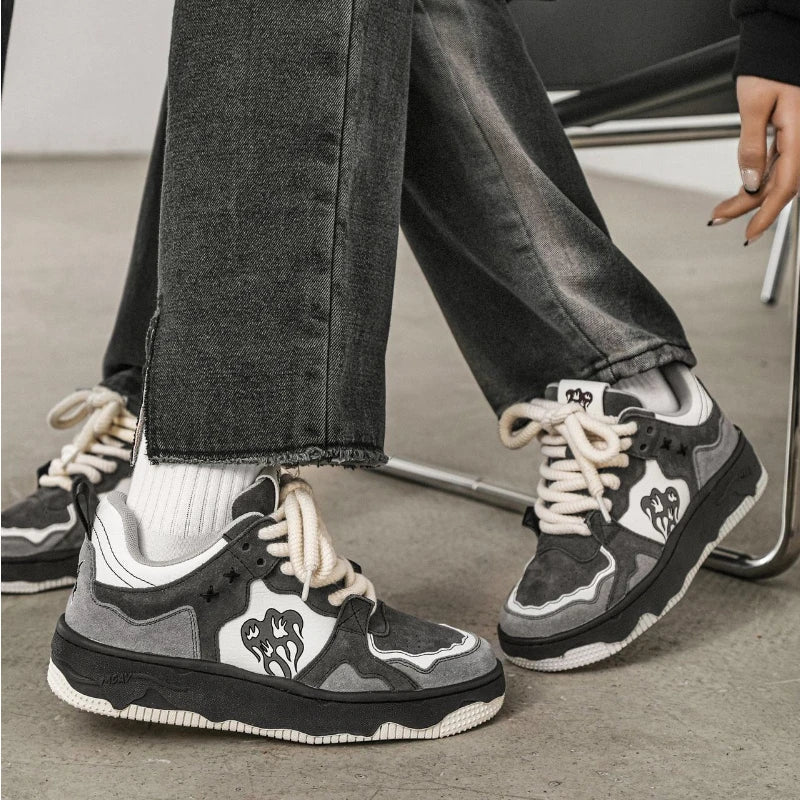 Punk Goth Volcano Sneakers Maxct