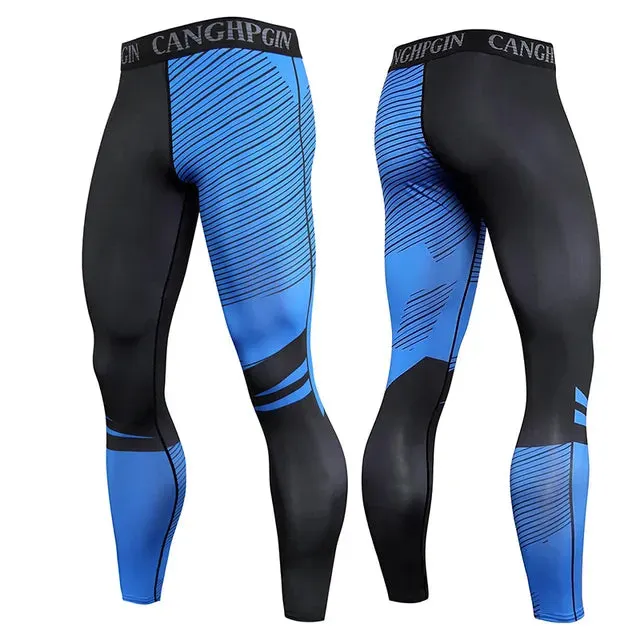 Men's Quick Dry Running Leggings Gym Fitness & Workout Maxct