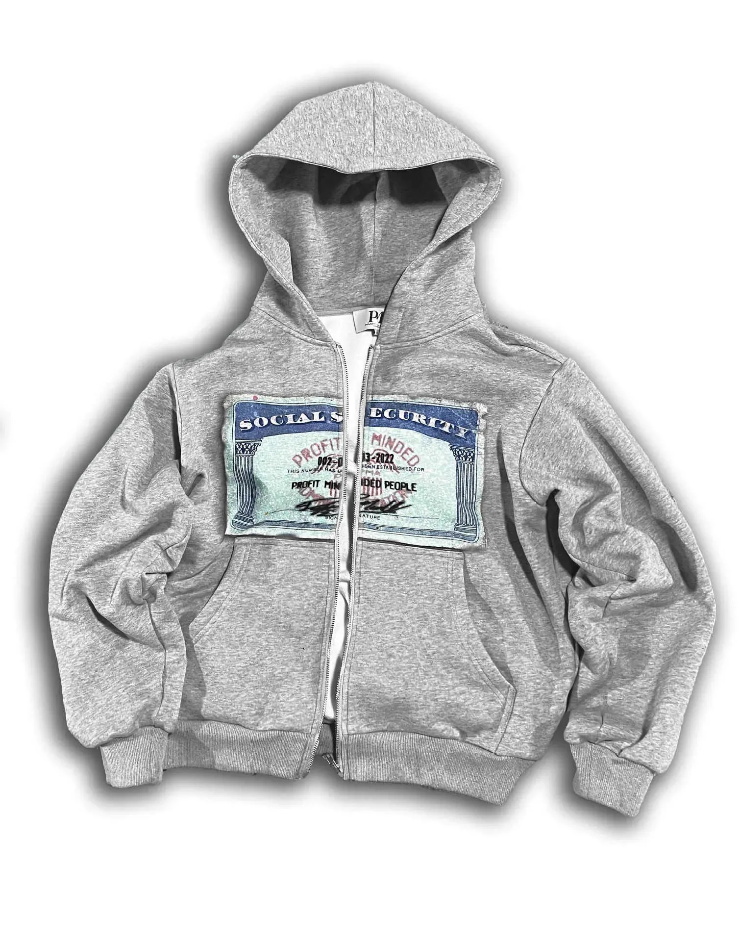 Maxct Y2k women's long sleeved hoodie oversize streetwear sweatshirt dark hip hop punk pattern printed vintage harajuku trendy wear