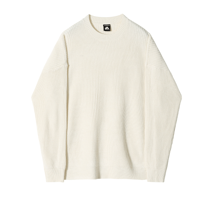 Maxct 6234 Knitted Round Neck Sweater