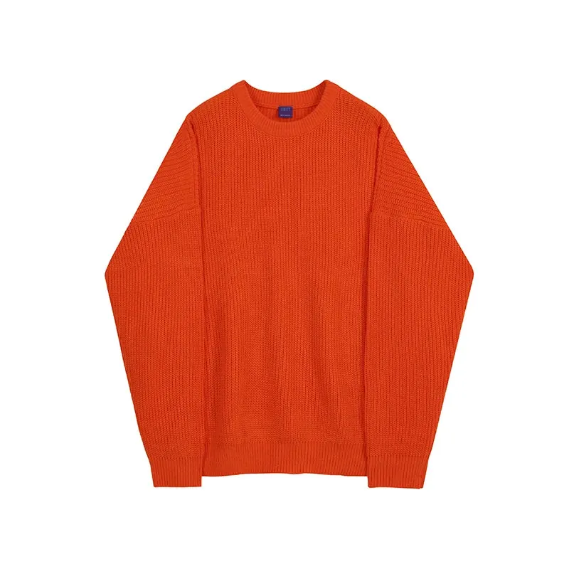 Maxct Autumn Rib Knit Sweater