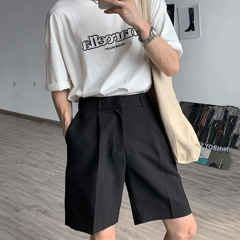 Maxct Five Points Casual Straight Shorts