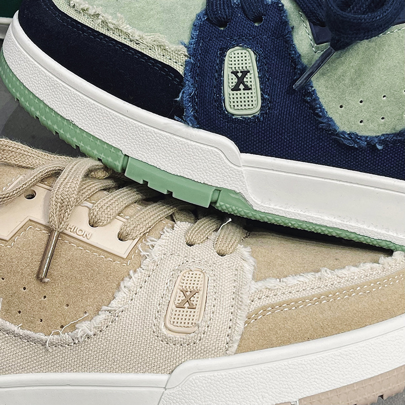 Classic Color-block Sneakers - true deals club