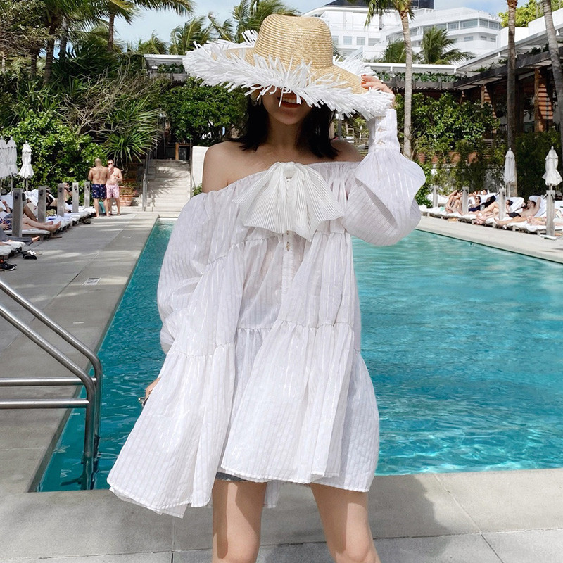 Sun Hat Fashion Wind Straw Women's Burrs Straw Hat