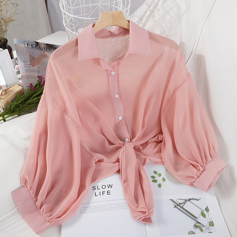 Summer sun protection cardigan