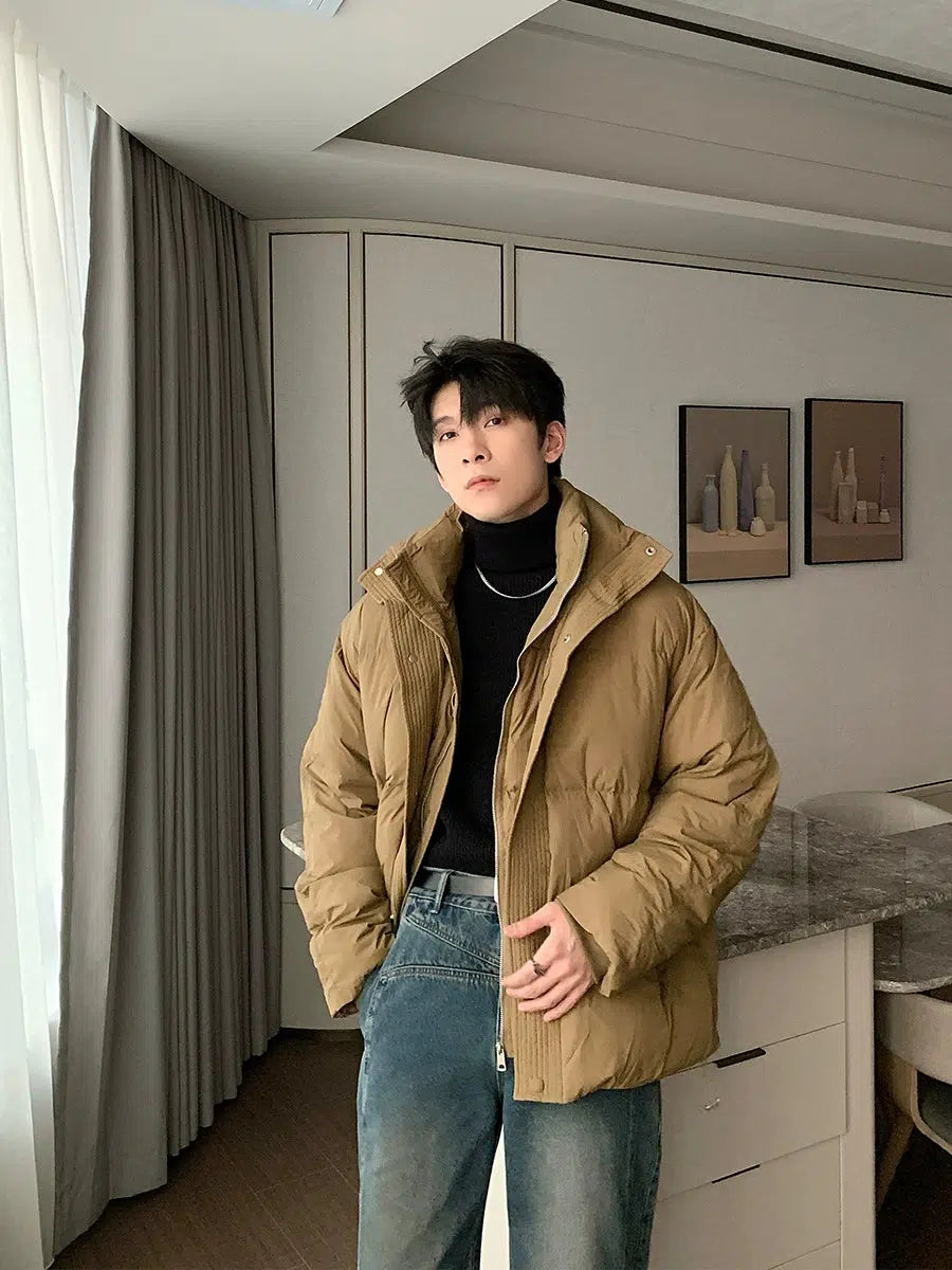 Maxct Stand-up Two-piece Zipper Jacket