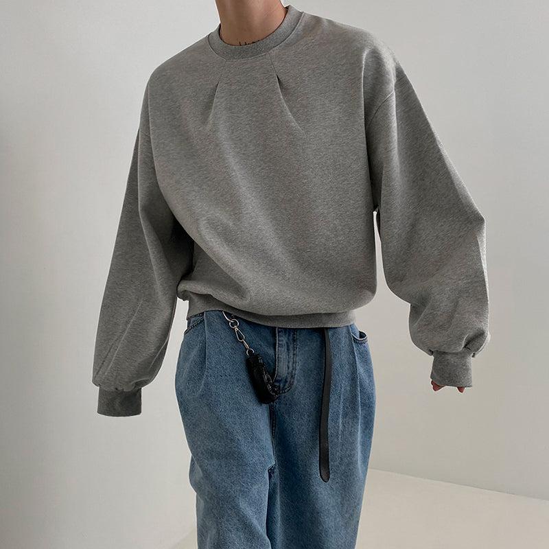 Maxct 6525 Front Folded Pullover Sweater