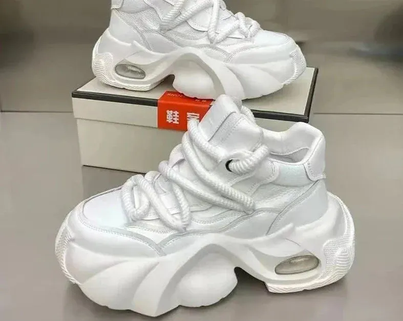 Trendy Thick Platform Sneakers for Men Maxct