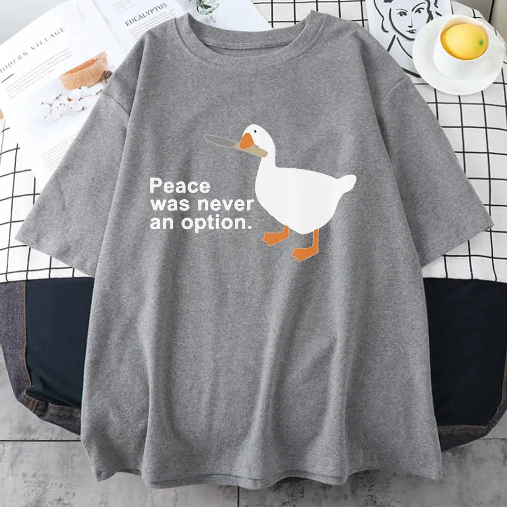 Maxct &Peace Was Never An Option Tee