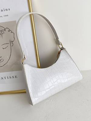 Bag For Love - Croc Embossed Square Bag - Women Maxct Bags