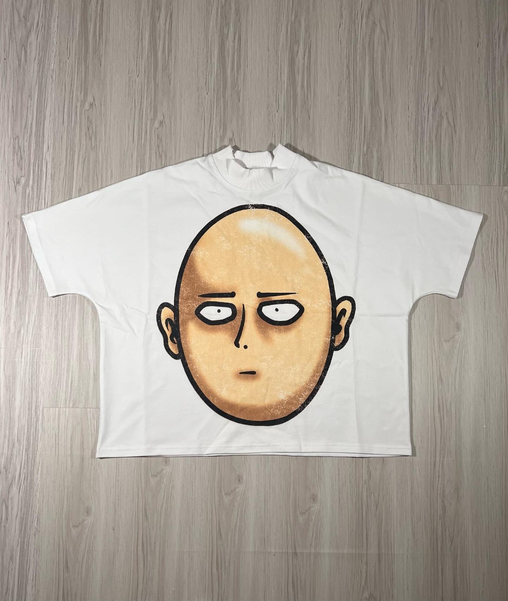 Y2K Fashion Clothes Harajuku Cartoon Character Graphic Printed T Shirt Casual Drop Sleeves Cotton Oversized T Shirt Mens Womens 1017