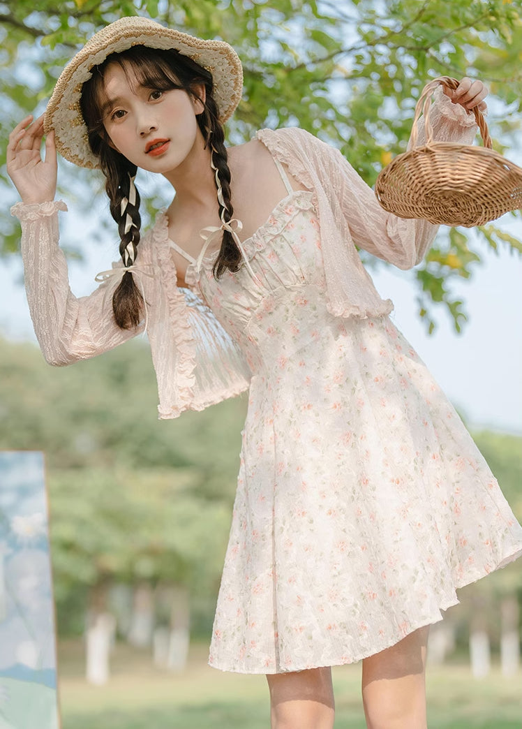 Faded Rose Cami Mini Dress Maxct