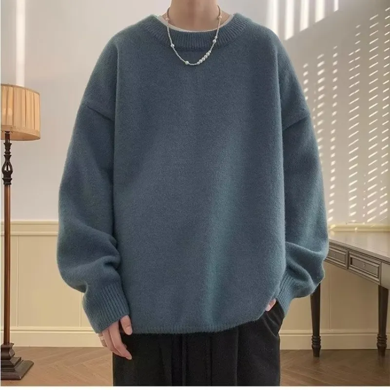 Maxct Namsun Kit, Korean Fashion Spring Sweaters, Osize, Vintage Sweaters, Men's Clothing, Pullover Tits