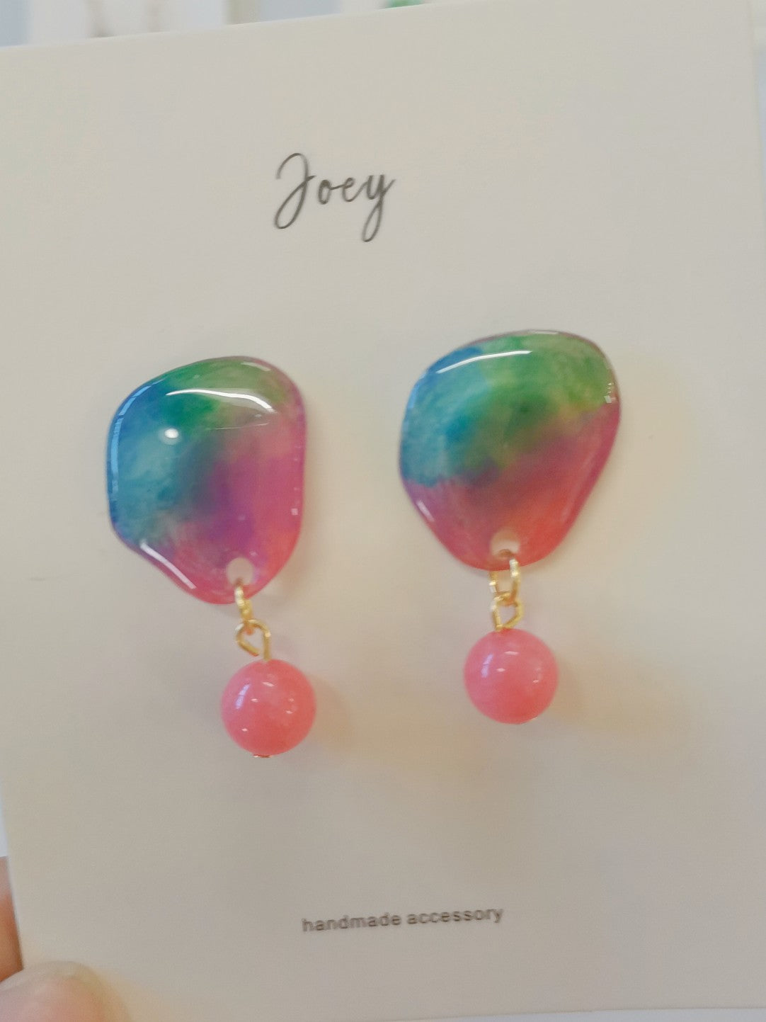 Forest Shrink Plastic Earrings