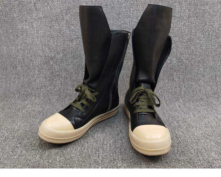 Fashion Men Women High-top Black Sneakers - true deals club