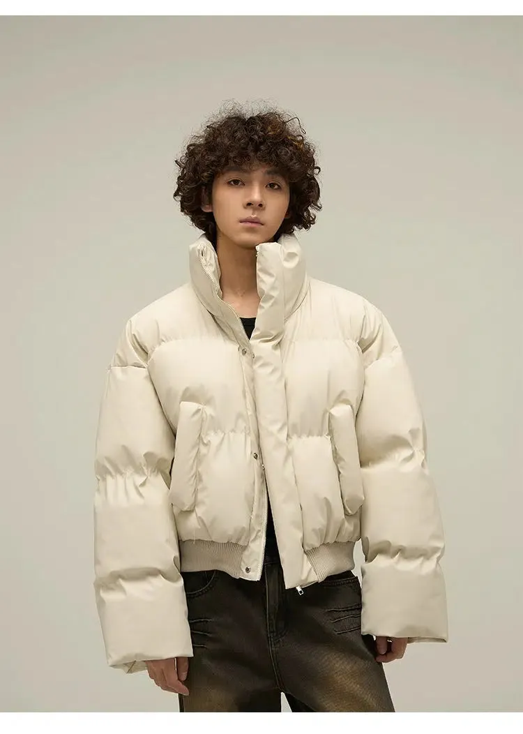 Maxct Unisex Short Puffer Cotton Jacket