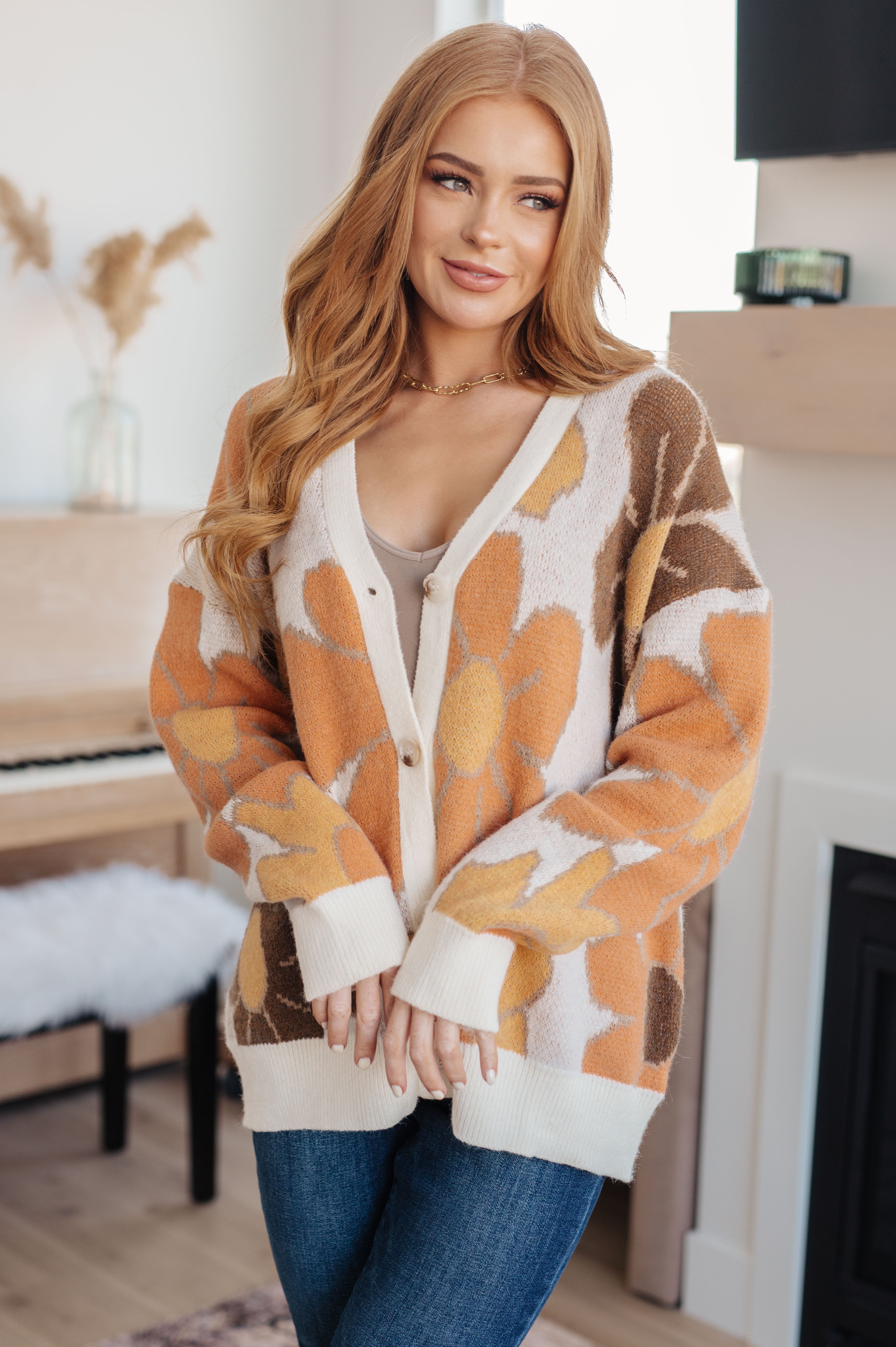Maxct &Exquisitely Mod Floral Cardigan