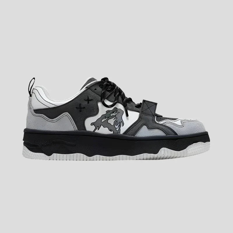 Punk Goth Volcano Sneakers Maxct