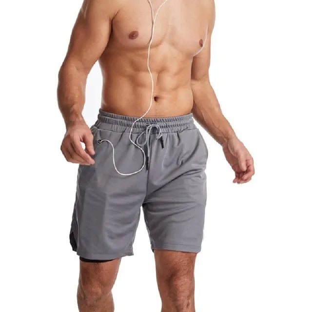 2-in-1 Running Shorts For Men Maxct