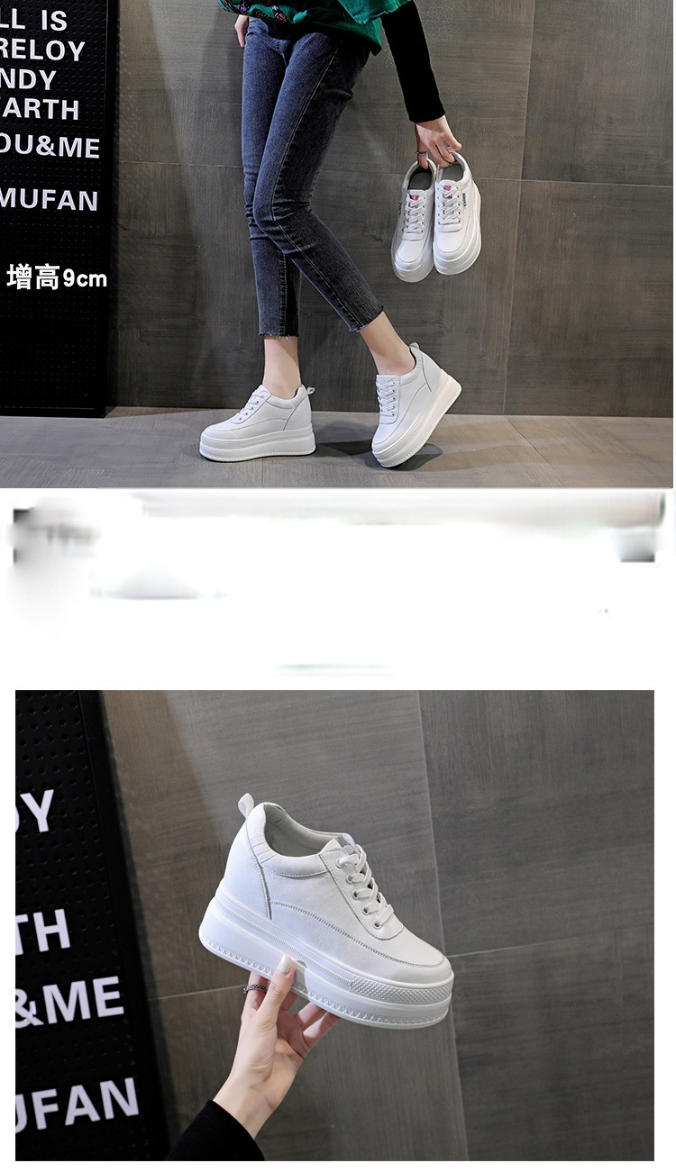 Women's 9cm Platform Wedge Sneakers - true deals club
