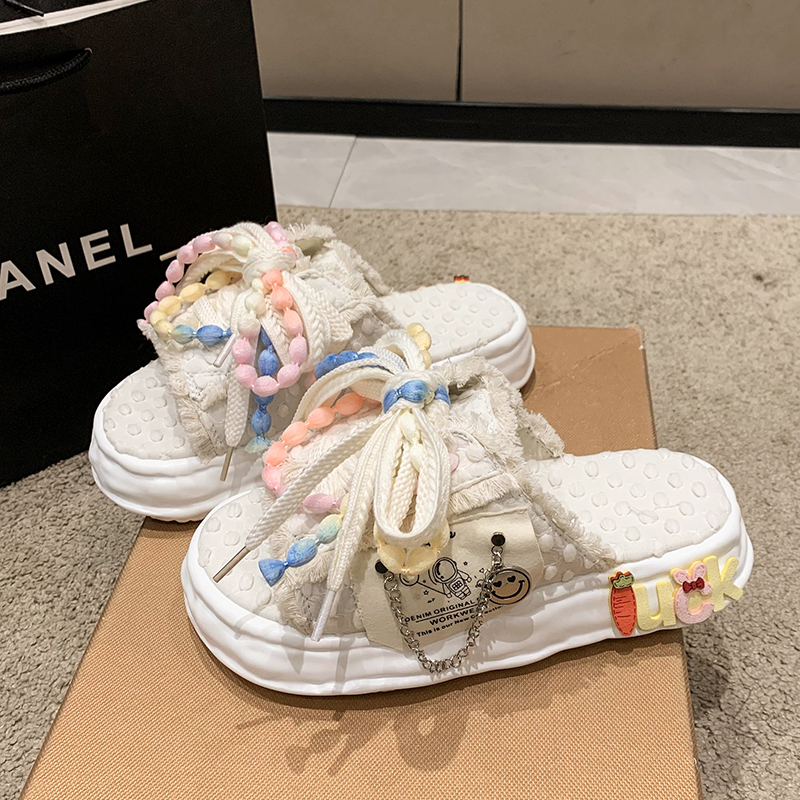 Women's Pastel Street-Style Sandals - true deals club