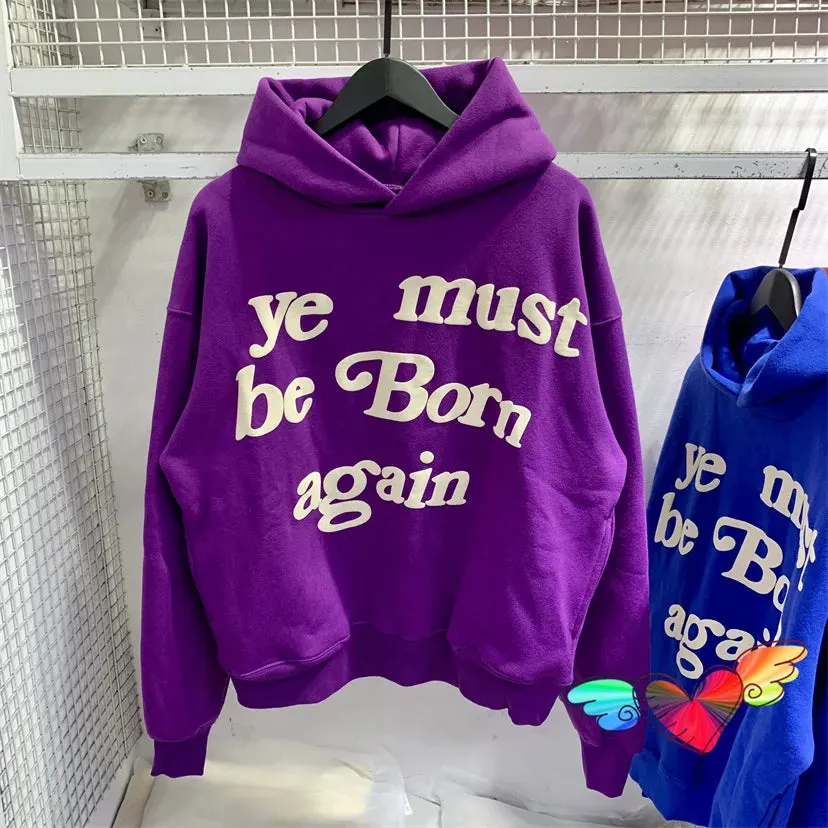 Kanye Hoodie - Ye Must Be Born Again Unisex Oversized Maxct
