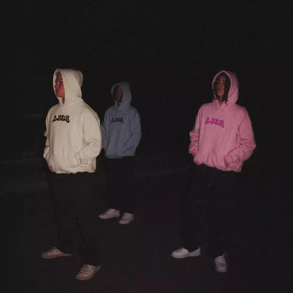 Maxct Y2k Winter Long Sleeved Hoodie Sweatshirt Oversized Winter Clothes Streetwear Y2k Vintage Punk Graffiti Print Top School Ootd