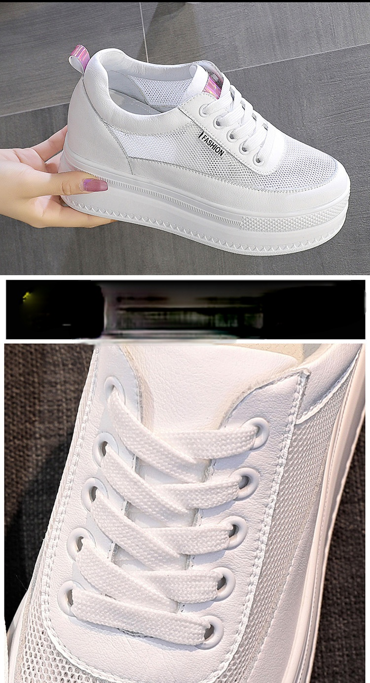 Women's 9cm Platform Wedge Sneakers - true deals club